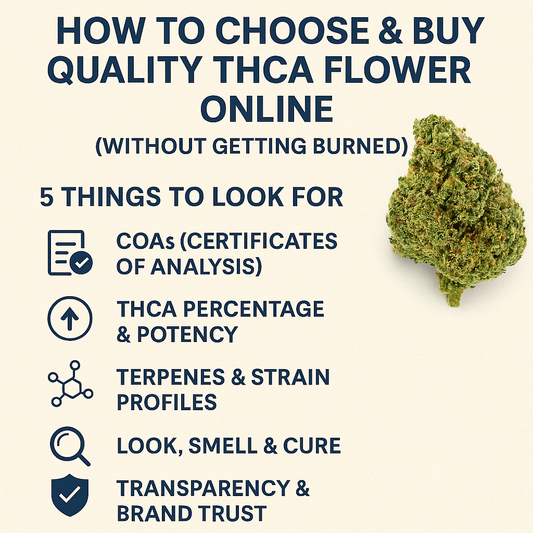 How to Choose & Buy Quality THCA Flower Online (Without Getting Burned)